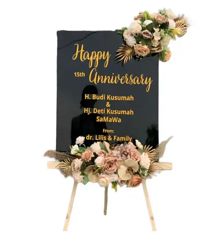 Papan Bunga Akrilik Bojonggaling